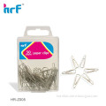 50 pcs Silvery Triangular Paper Clips in PS box